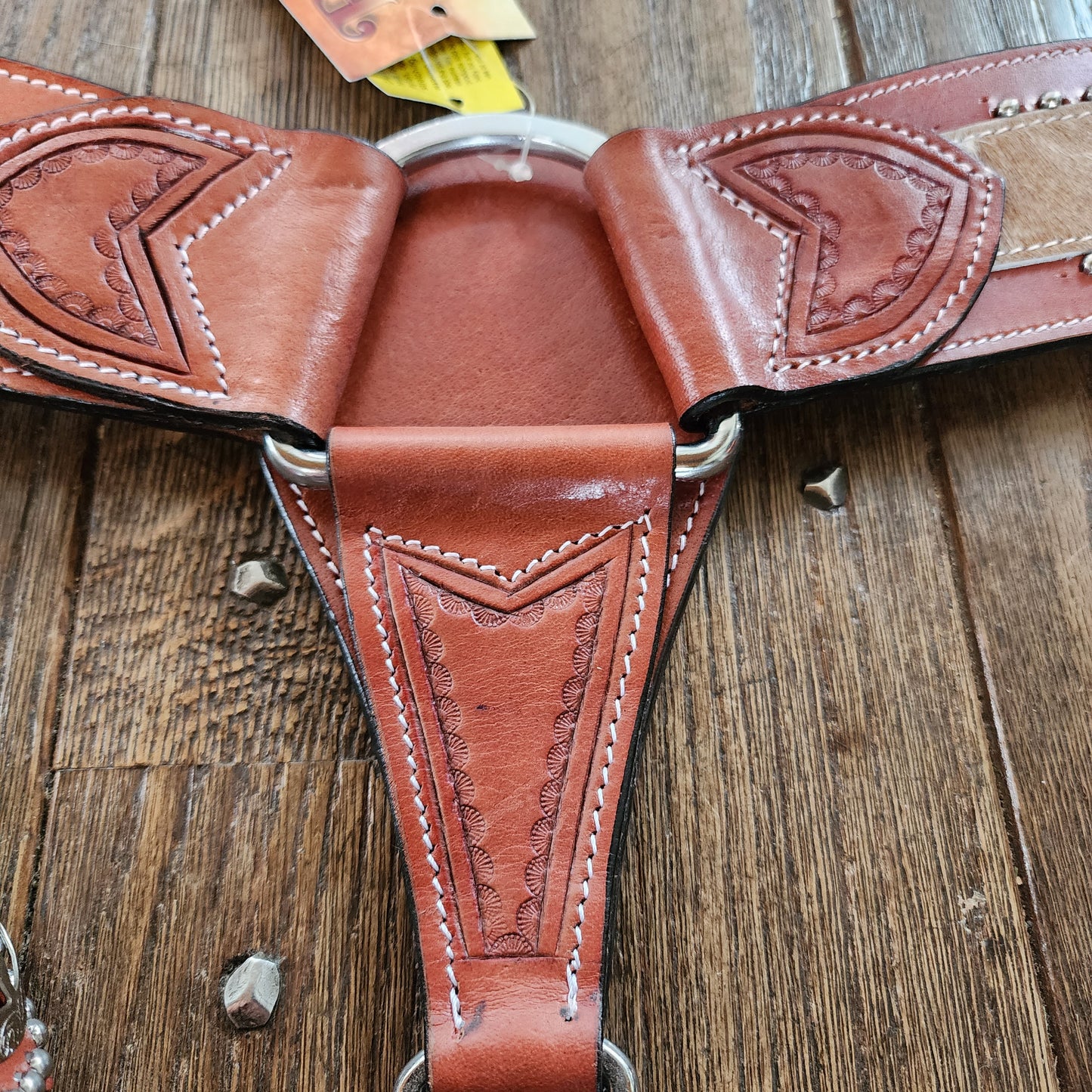 Hair-on hide tack set