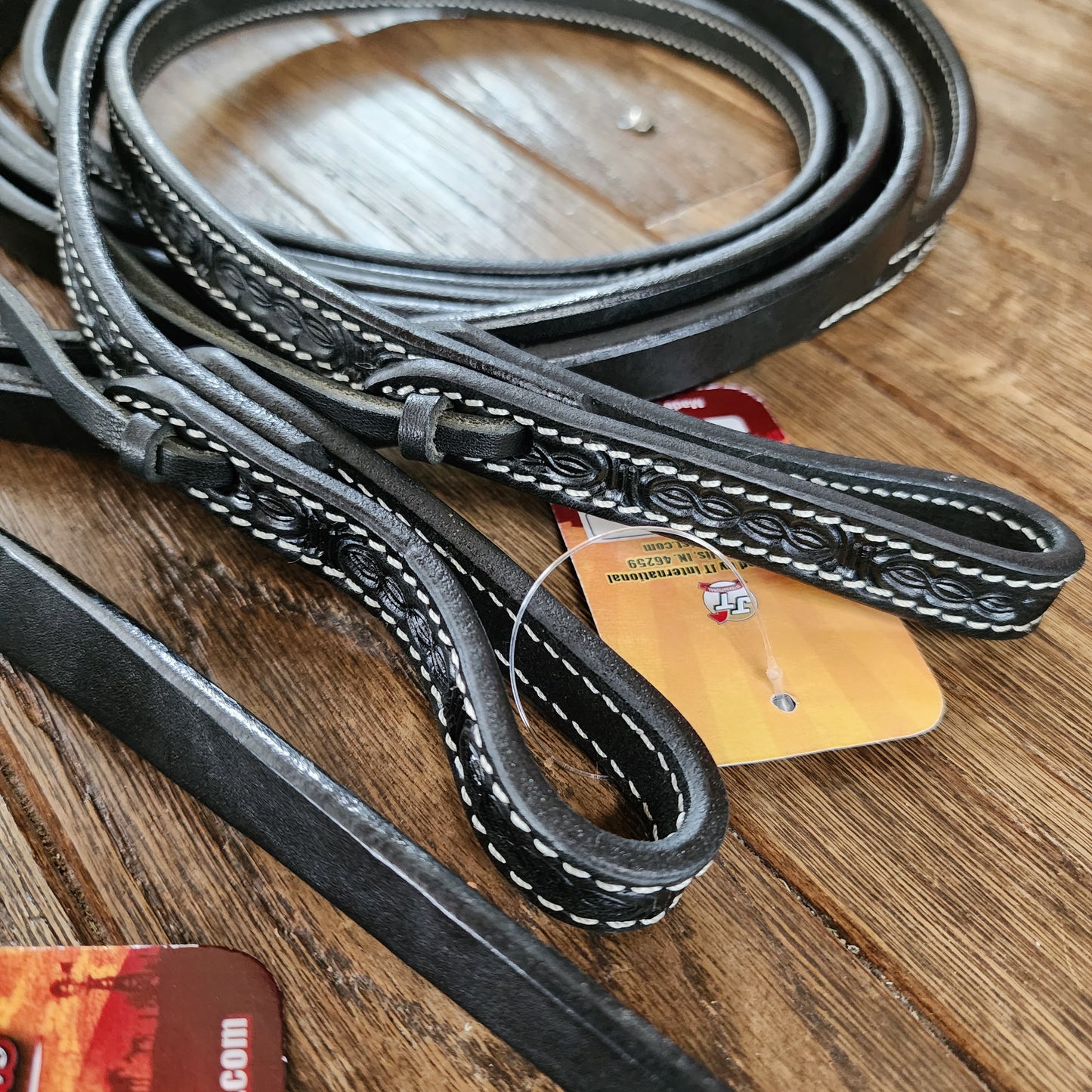 Black barbed wire set