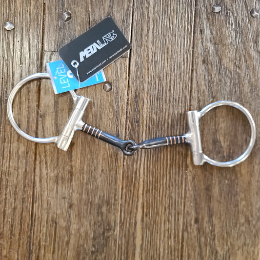 Metalab dee ring snaffle bit *gently used*